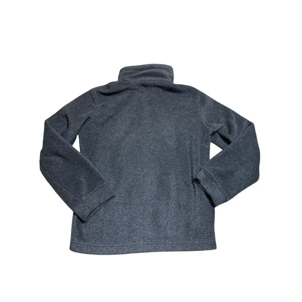 COLUMBIA Boys zip up Hoodie/Sweatshirt/Fleece, size 10-12; Dark Gray